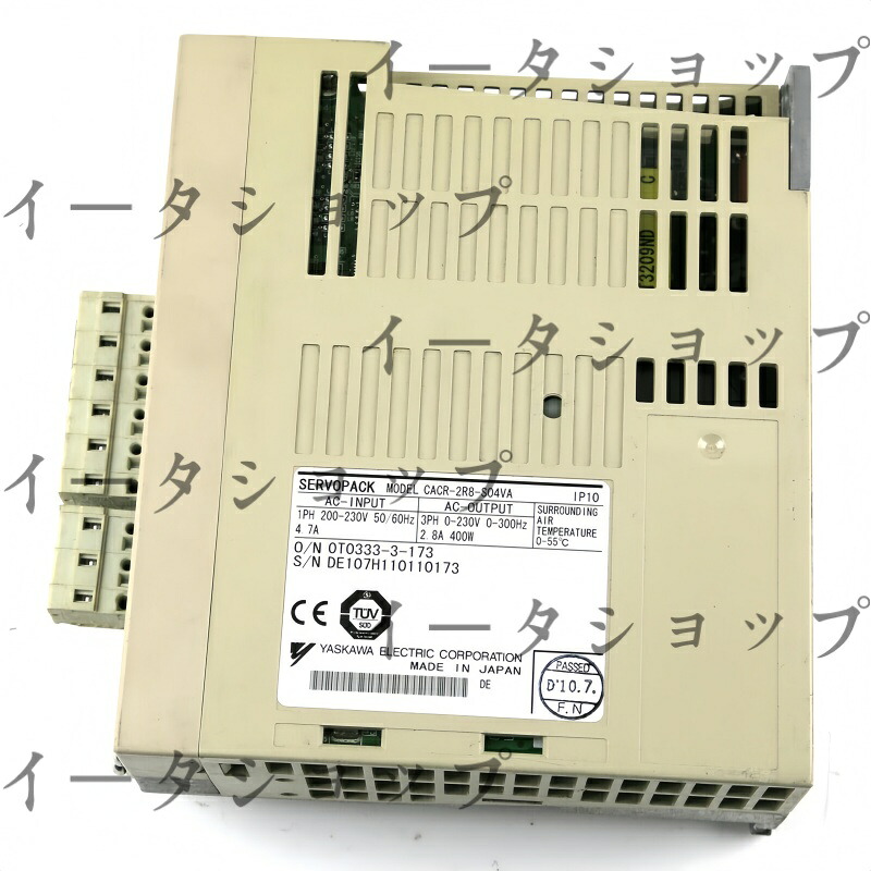 新品★送料無料★YASKAWA 安川電機 CACR-2R8-S04VA サーボドライバー★1年保証｜イータショップ