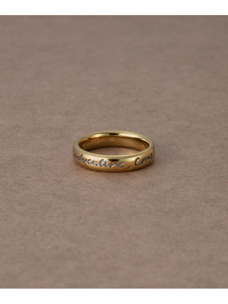[ライフイズアジャーニー] メッセージリング ete bijoux エテ アクセサリー・腕時計 リング・指輪 ゴールド【送料無料】[ Fashion]