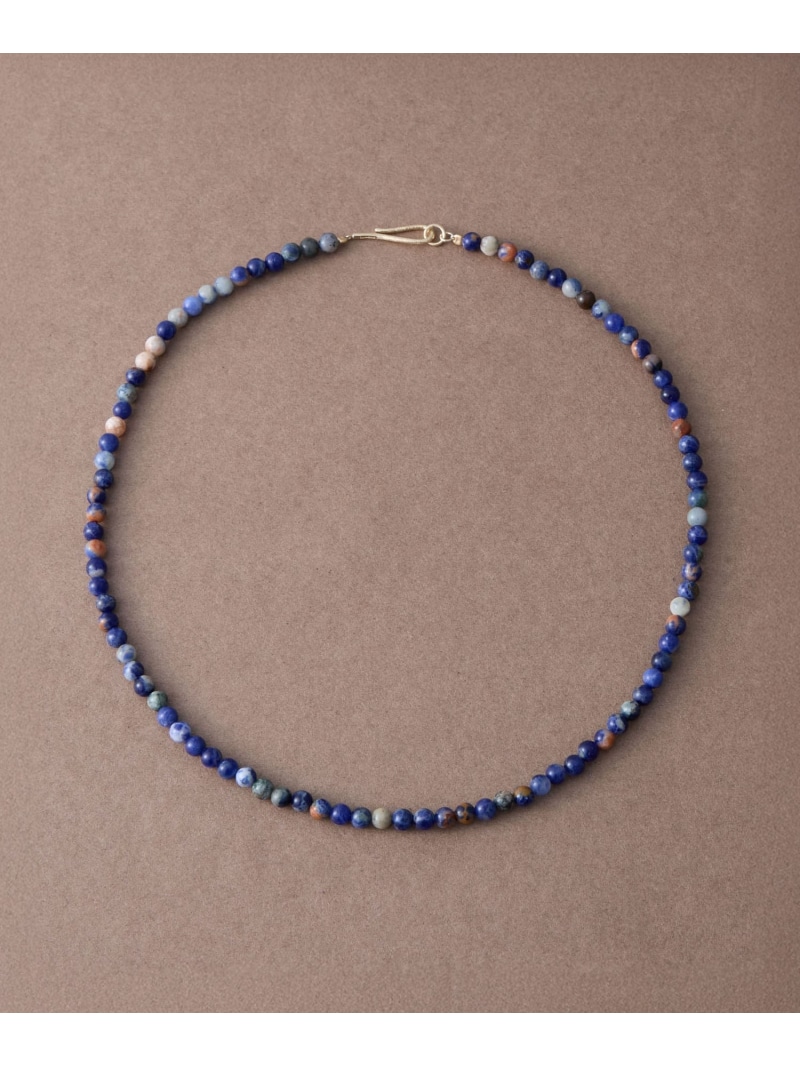 [ムード] K10YG ソーダライト ネックレス ete bijoux エテ アクセサリー・腕時計 ネックレス ゴールド【送料無料】[ Fashion]