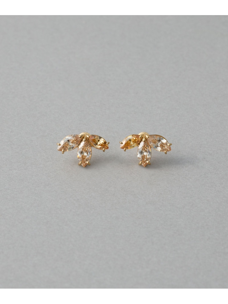 楽天市場】K18YG e_Grain バイカラー ピアス ete エテ アクセサリー