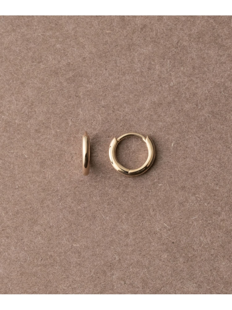 楽天市場】[トーン] K18RBG フープ ピアス スキニー M ete bijoux エテ