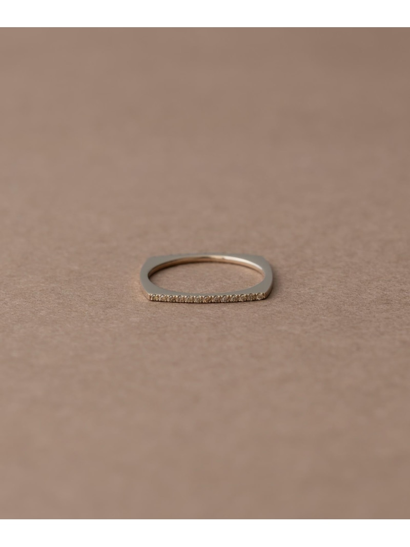 [パーティクル] K18RBG ダイヤモンド リバーシブル リング ete bijoux エテ アクセサリー・腕時計 リング・指輪 ゴールド【送料無料】[ Fashion]