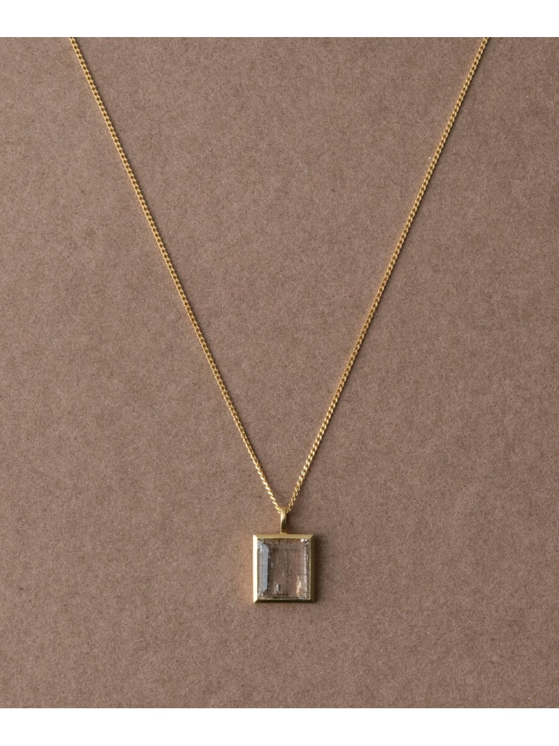 楽天市場】[ジェム] K18YG スカポライト ネックレス ete bijoux エテ
