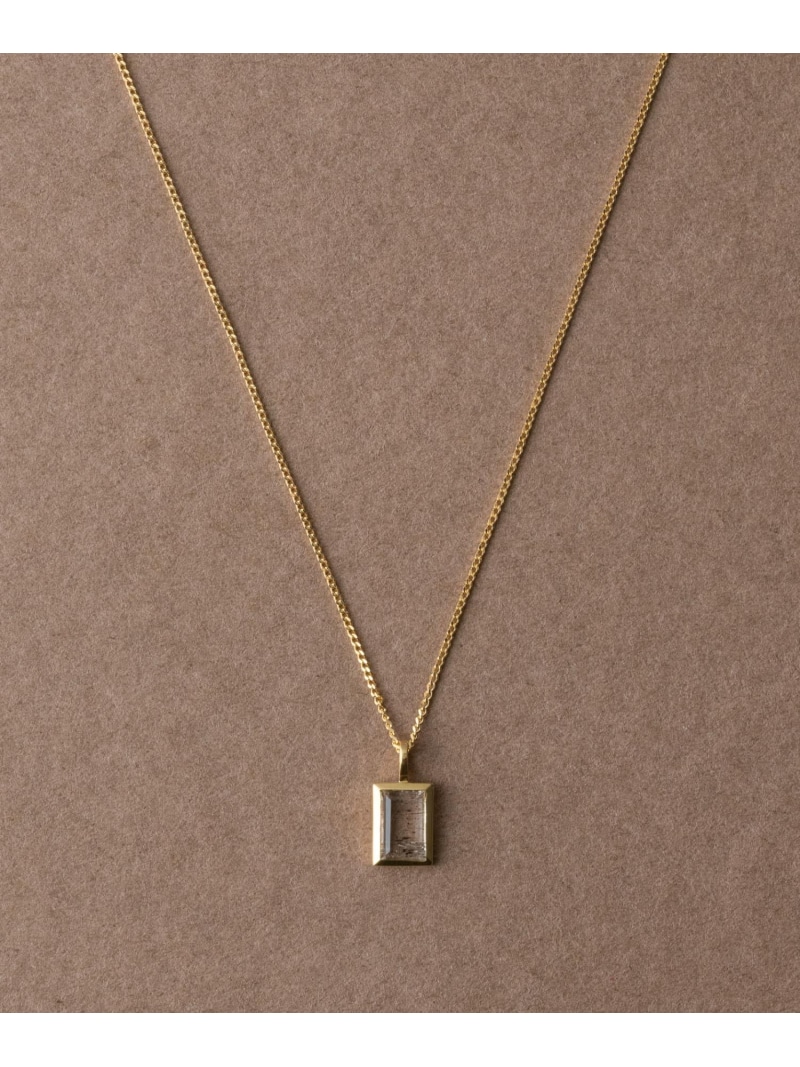 楽天市場】[ジェム] K18YG スカポライト ネックレス ete bijoux エテ