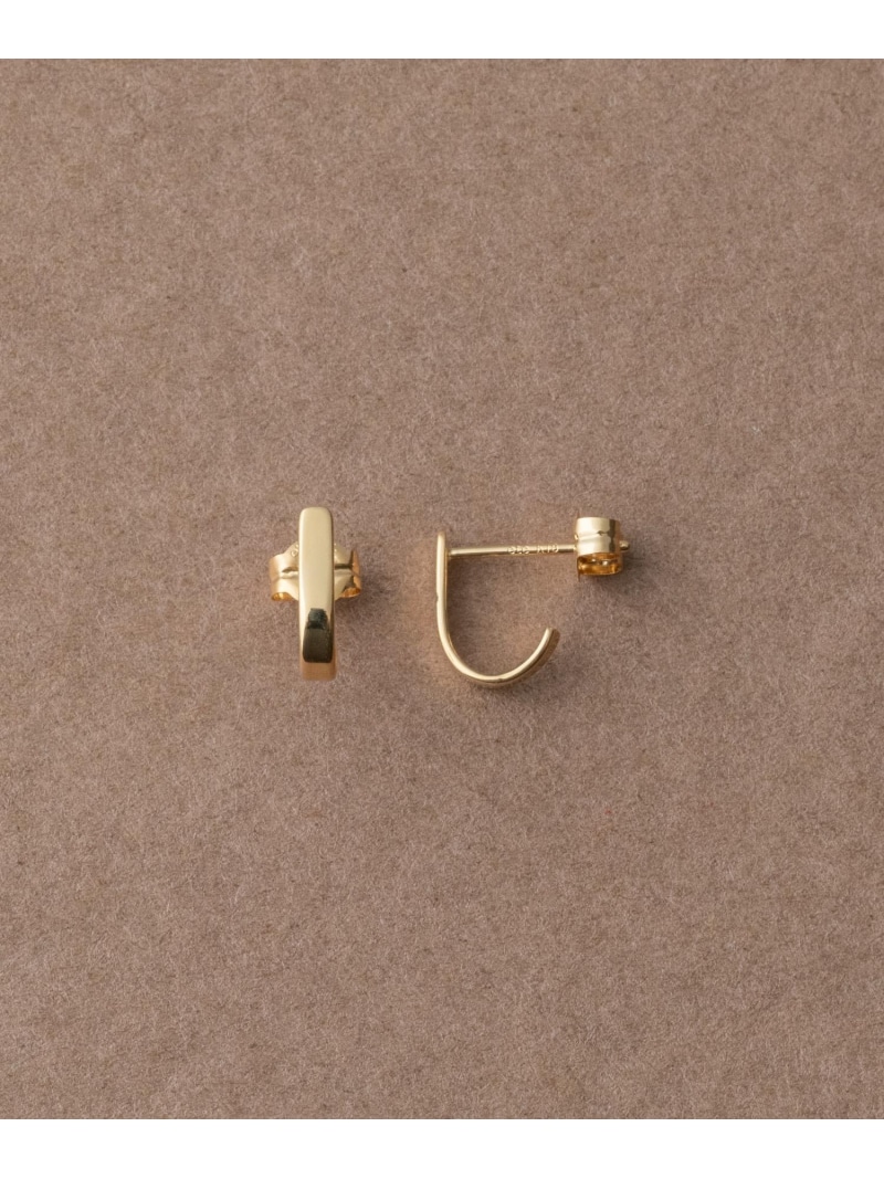 楽天市場】[ルーセント] K18YG ミディアム ピアス ete bijoux エテ