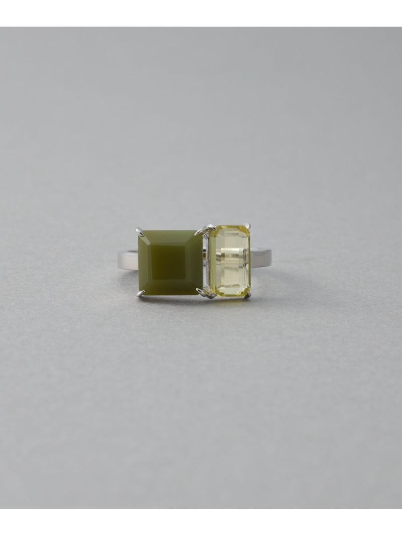 楽天市場】[タイル] レッドジャスパー/スモーキークォーツ リング ete