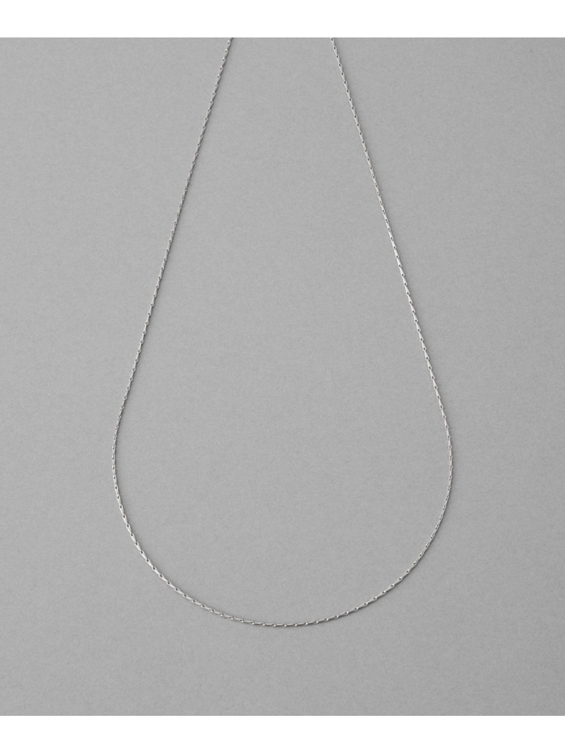 ete ゴールドチェーンネックレス K18YG ミラーカットチェーン ネックレス（261052） ｜ women