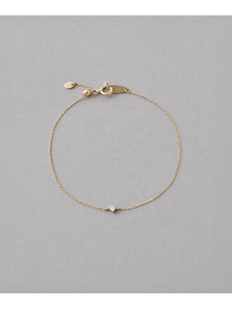 楽天市場】K18YGグレーダイヤモンドブレスレット「グレイン」 ete エテ