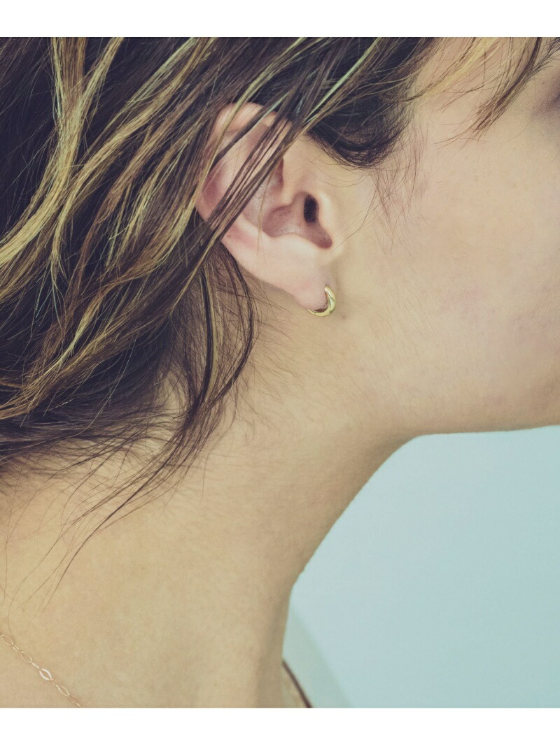 K18yg フープ アクセサリー Ete エテ ピアス