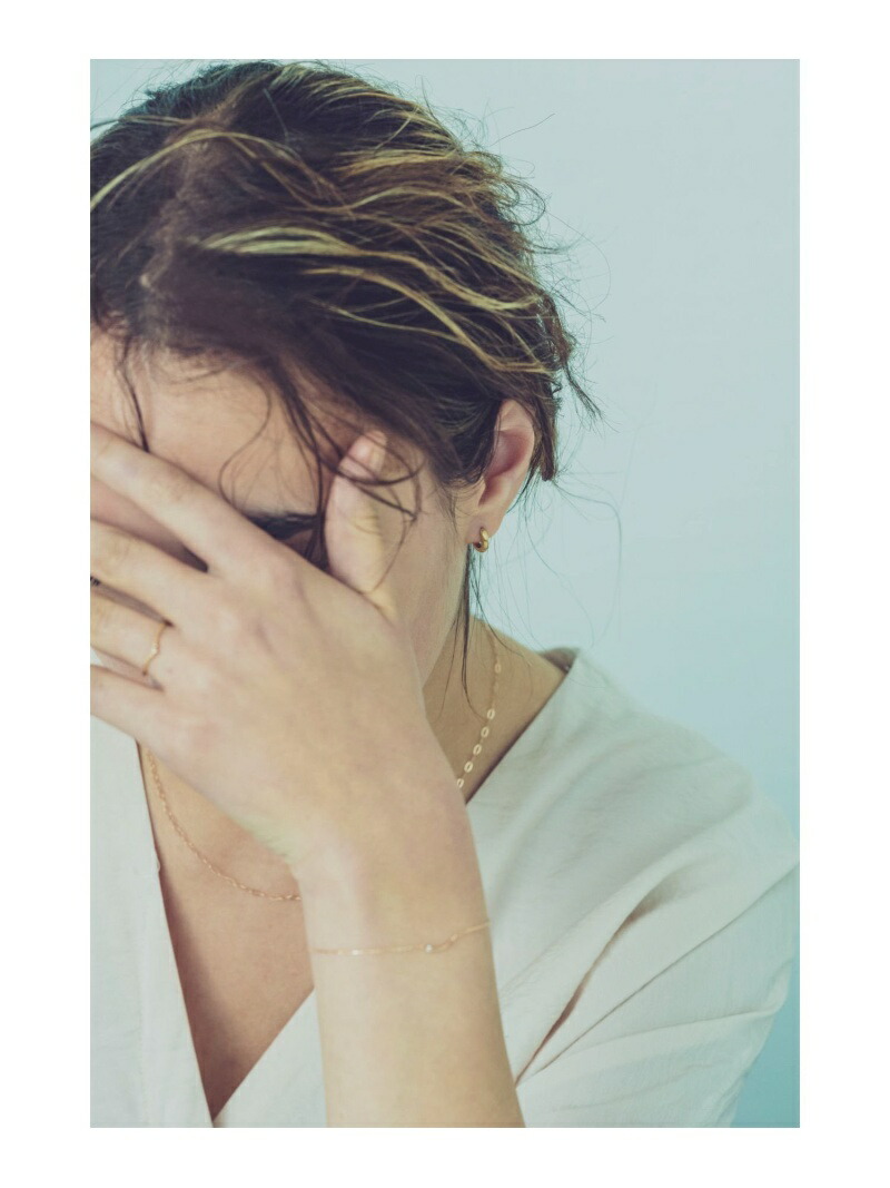 K18yg フープ アクセサリー Ete エテ ピアス