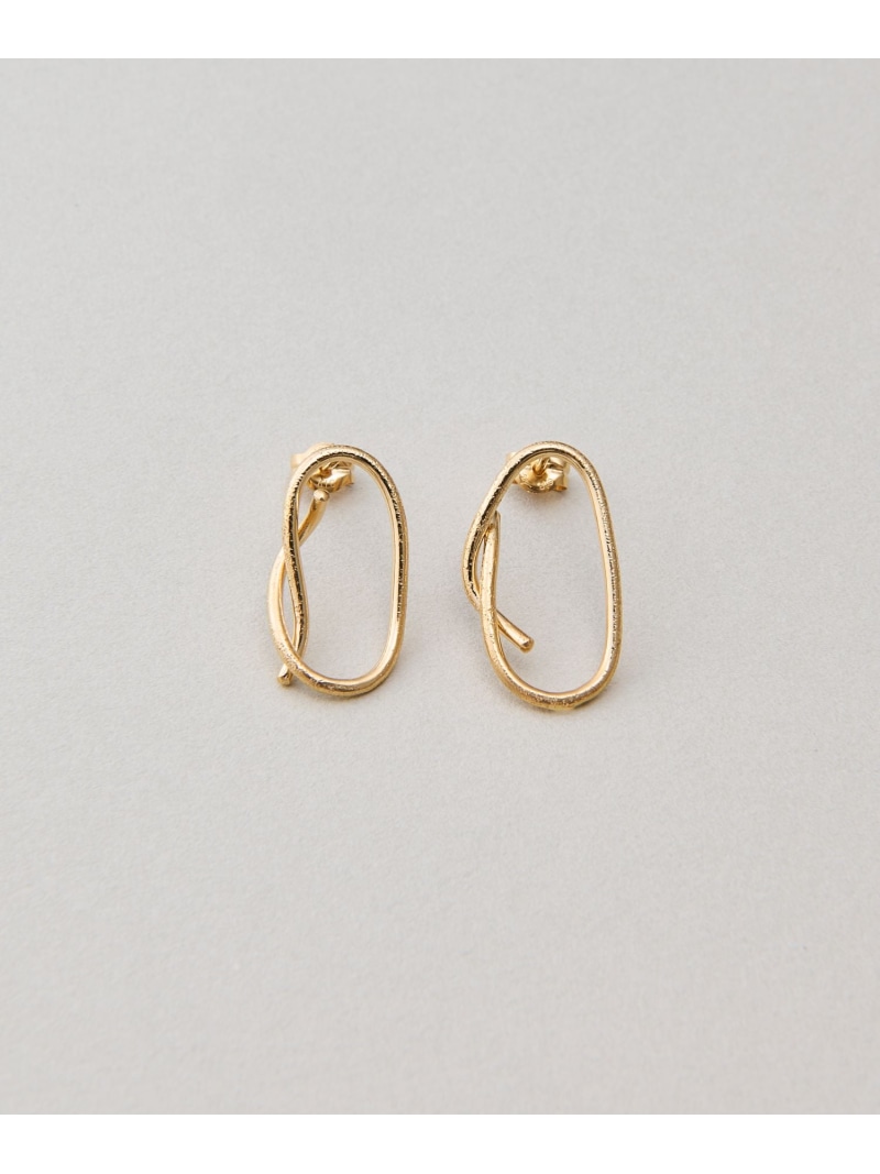 K18YG ドロー ピアス ete bijoux エテ アクセサリー・腕時計 ピアス イエロー【送料無料】[ Fashion]