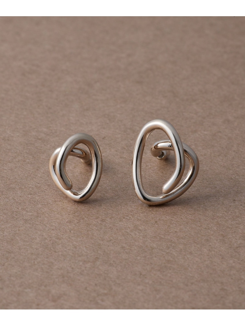 楽天市場】ダブルサークル ピアス ete エテ アクセサリー・腕時計