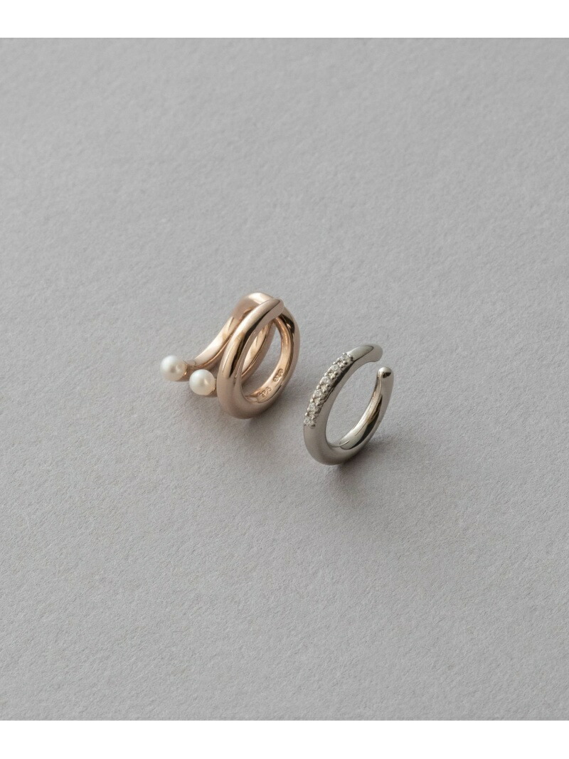 楽天市場】K10YG レイヤー パール ホースシュー ネックレス ete エテ