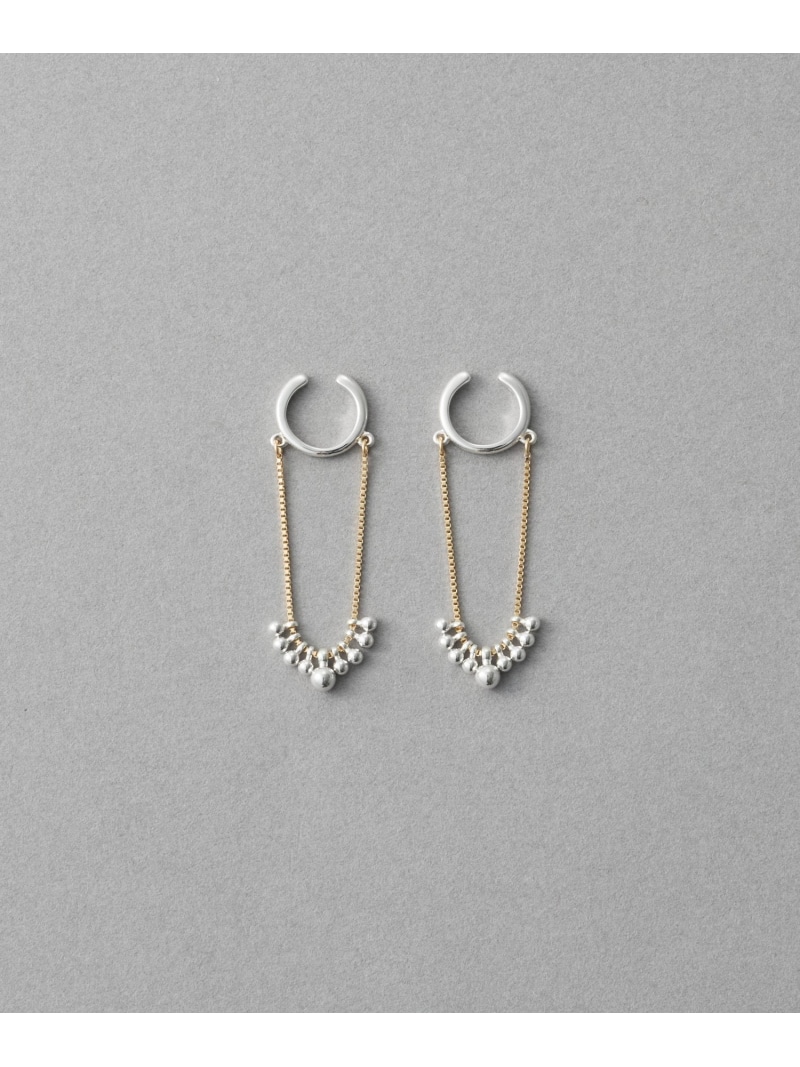 [ポルカドット] イヤリング ete エテ アクセサリー・腕時計 イヤリング・イヤーカフ シルバー【送料無料】[ Fashion]