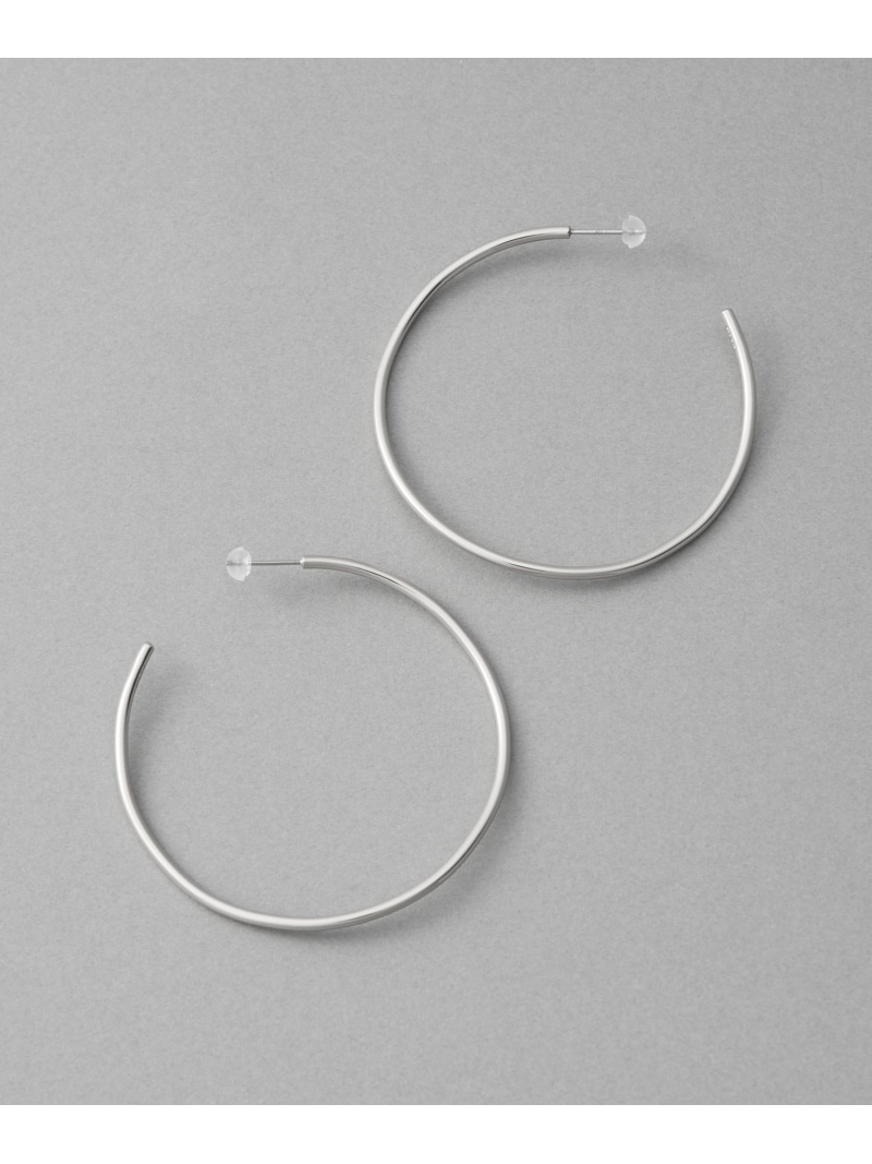 [シグナルフープ] ピアス L ete エテ アクセサリー・腕時計 ピアス シルバー【送料無料】[ Fashion]｜ete