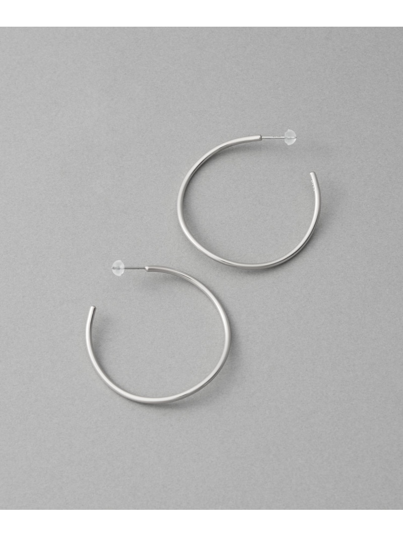 [シグナルフープ] ピアス M ete エテ アクセサリー・腕時計 ピアス シルバー【送料無料】[ Fashion]｜ete