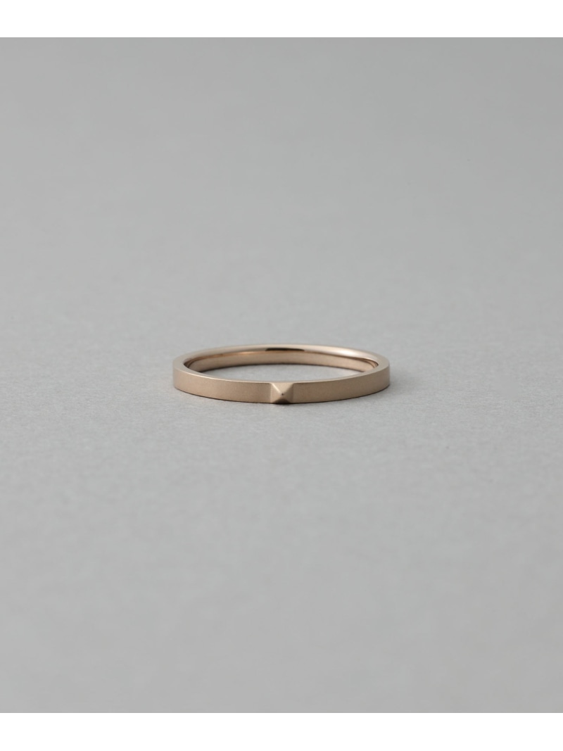 楽天市場】【anan×ete】K10PGパールピンキーリング”Love” ete エテ