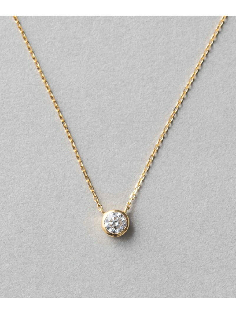 楽天市場】K18 ダイヤモンド 0.2ct ネックレス「ブライト」 ete