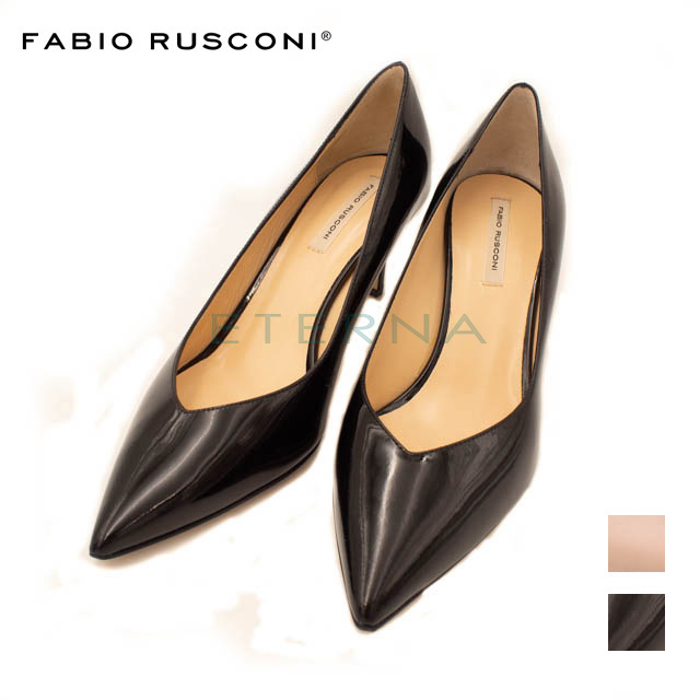 かわいい Fabio Rusconi ファビオルスコーニ 靴 パンプス レディース ハイヒール イタリア インポート 黒 ピンク ポインテッドトゥ Bango エテルナ 靴とバッグの専門店 安い購入 Bronze Qa