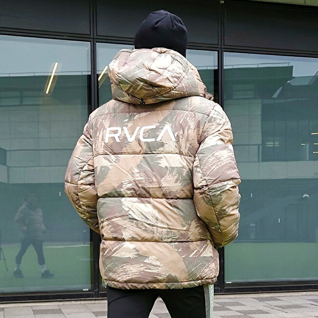 楽天市場】RVCA ルーカ RVCA PUFFER JACKET ルーカ パファー