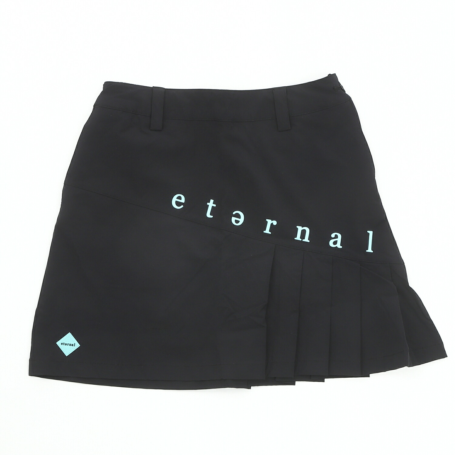 eternal 切替プリーツスカート ゴルフウェア ストレッチ レディース ロゴ 池村寛世 男子プロ 女子ゴルフ｜eternal
