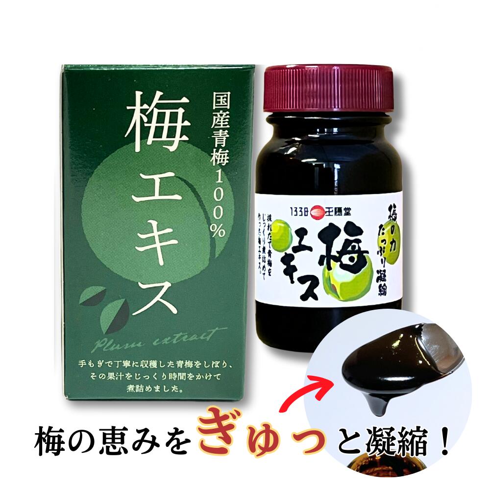 【ランキング10冠達成】オーサワ 梅エキス 王隠堂農園 65g 青梅エキス 梅肉エキス｜満ちるSelection