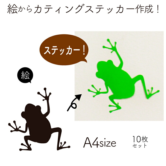 【10枚仕かける】さし画から切り立てるステッカーお作りします！【A4】切り立てる居敷き 車 自動二輪車 銀輪 スノーボード 野球クラブステッカー 名まえステッカー オーダーメイドステッカー 社名ロゴタイプ 商用車用ステッカー 会社組織ロゴタイプ 資料入稿