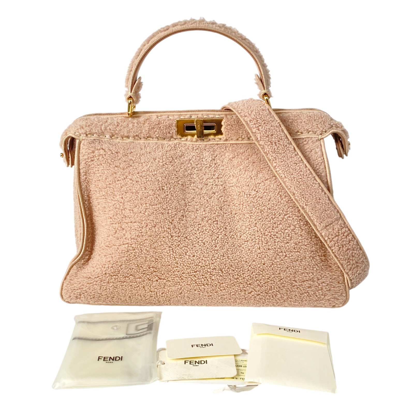 楽天市場】【未使用品】FENDI フェンディ ピーカブー アイシー