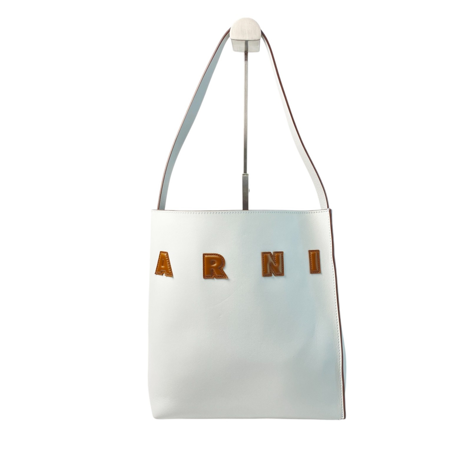 MARNI　バッグ　アイボリー ファー 楽天市場】MARNI マルニ MUSEO NANO レザー×ファー ショルダー