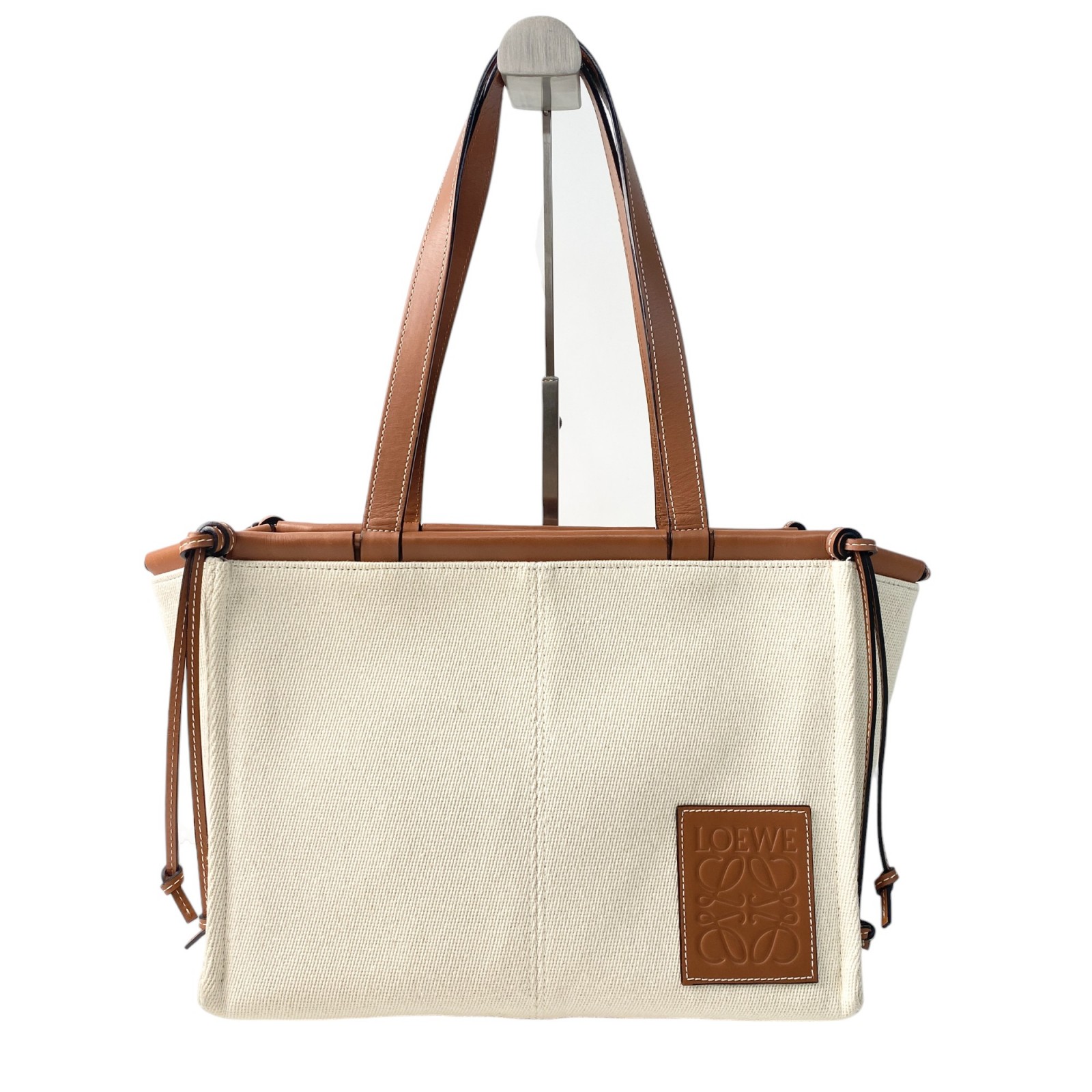 歩*美様 LOEWE　クッショントートバッグ　ストライプ 歩*美様 LOEWE クッショントートバッグ ストライプ