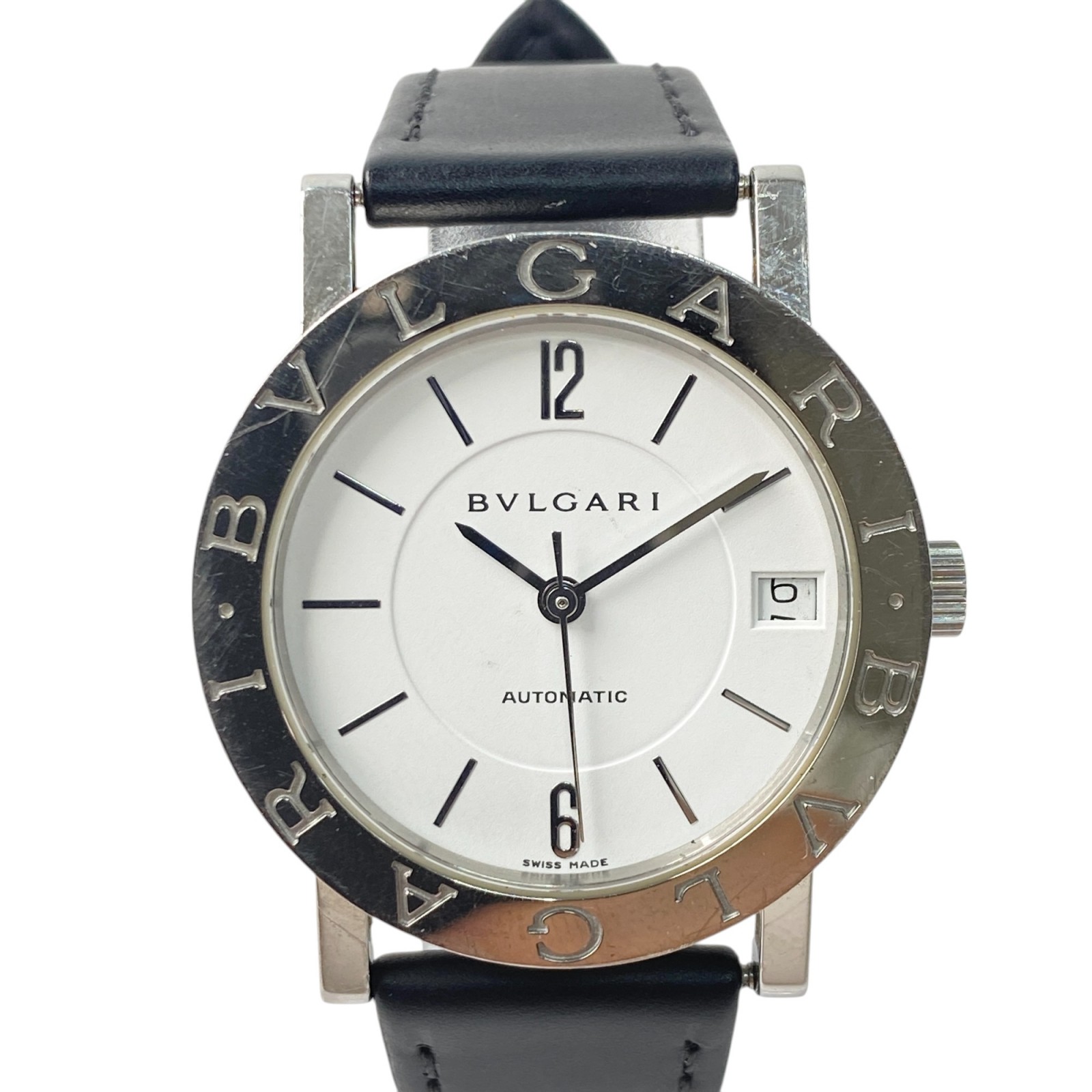 【BVLGARI】　メンズ　腕時計　自動巻き　BB38SS ブルガリ BVLGARI ブルガリ ブルガリブルガリ BB38SS AUTO ブラック SS