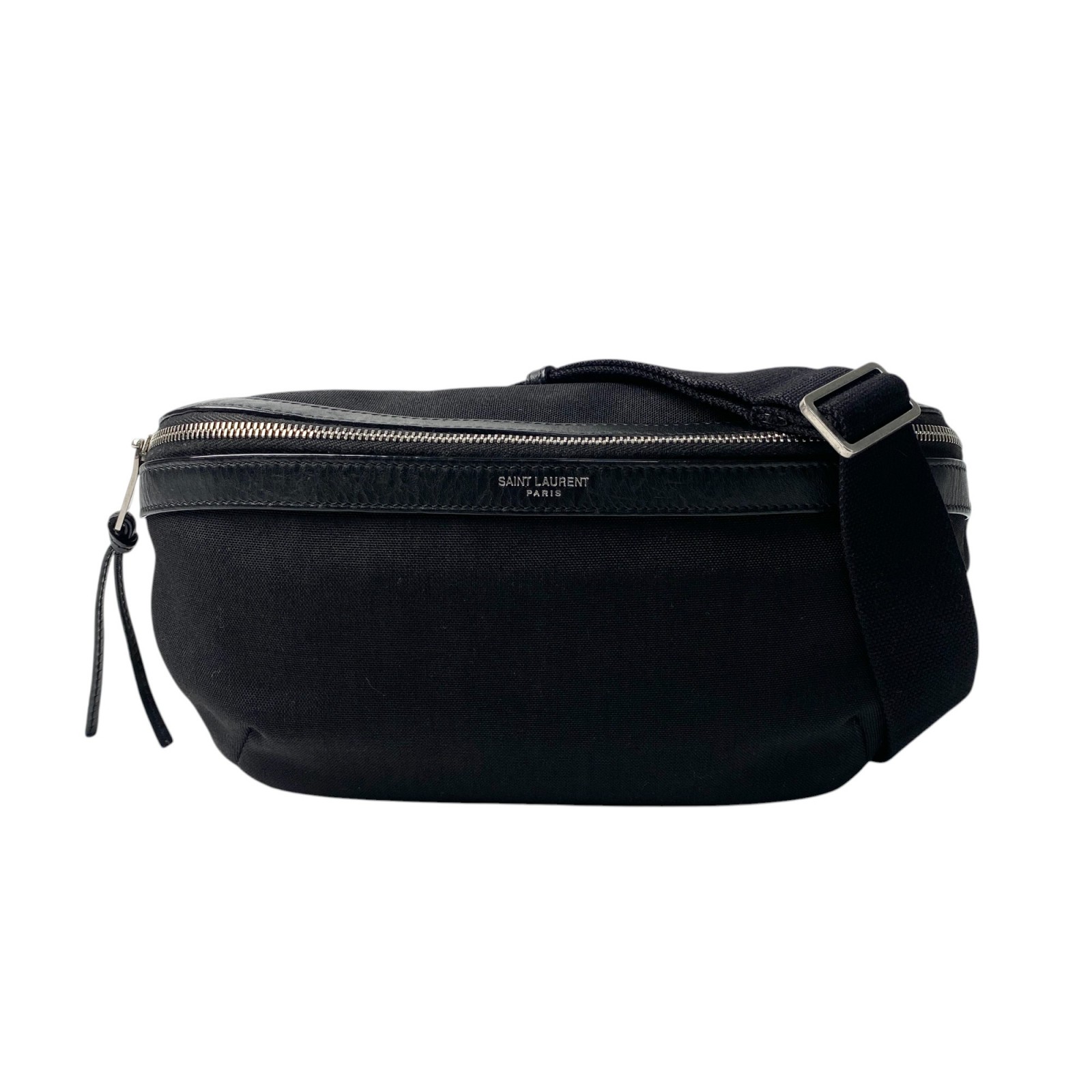 SAINT LAURENT PARIS ボディバッグ ウエストポーチ ブラック SAINT LAURENT サンローランパリ ボディバッグ 590076 GIV6E