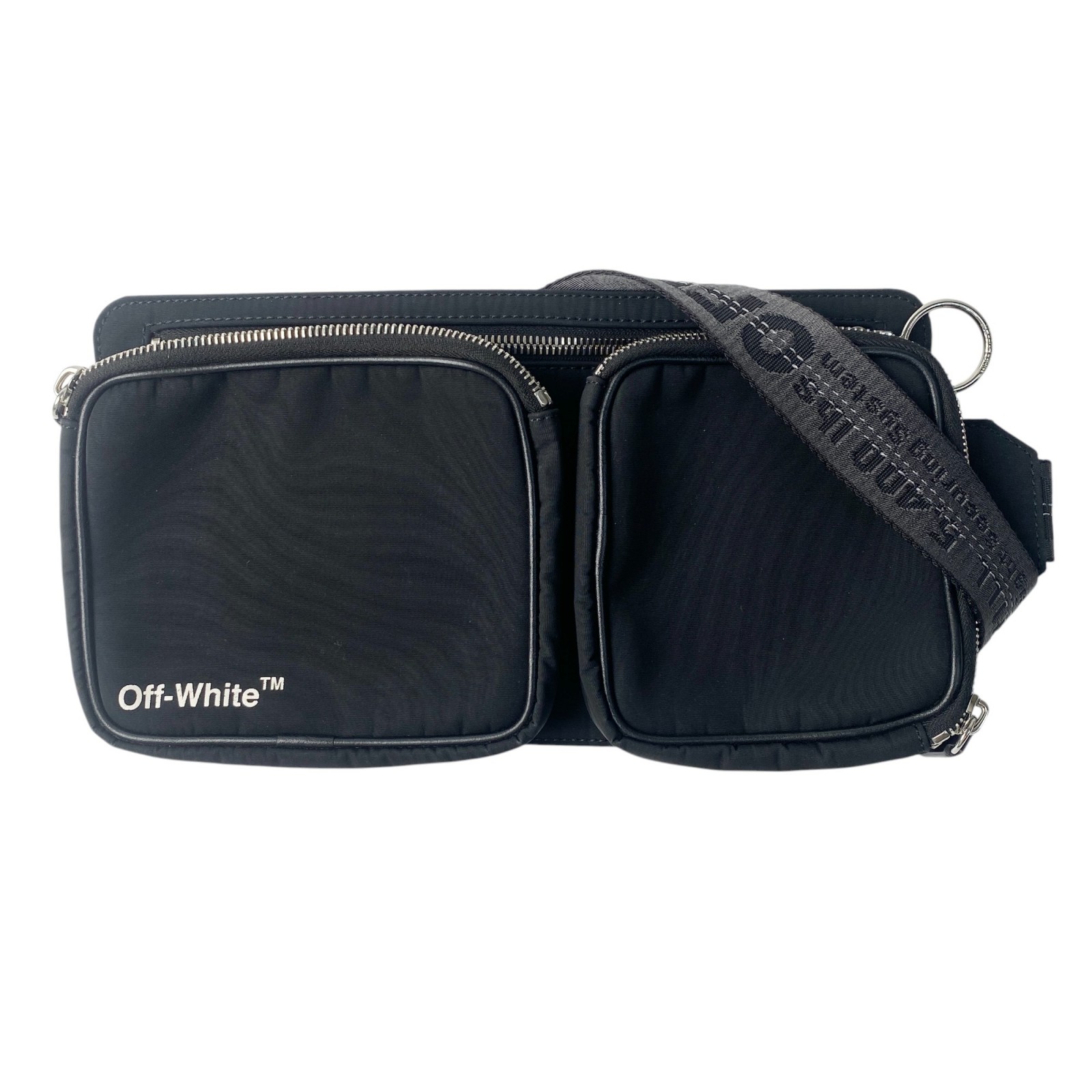 Off-White ボディバッグ ブラック off white（オフホワイト）の「【OFF-WHITE】 オフホワイト