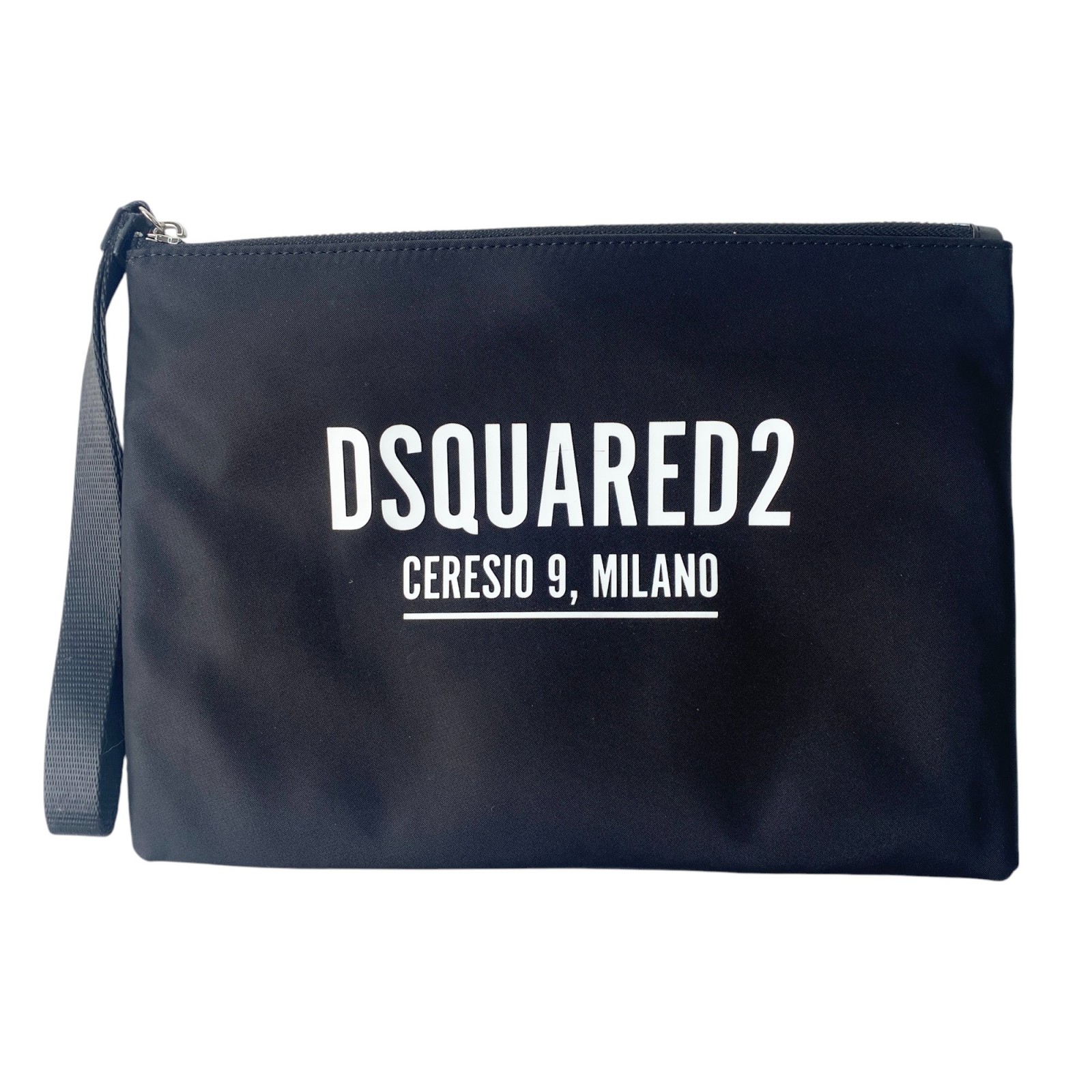 DSQUARED2 ディースクエアード ショルダーバッグ 本革 DSQUARED2 ディースクエアード 23SS ミニ ロゴ クロス レザー