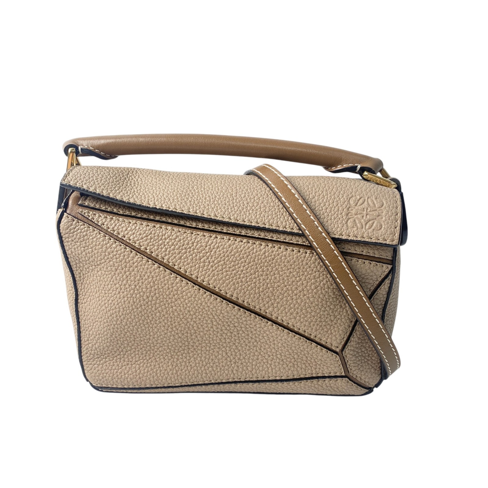 楽天市場】【美品】ロエベ 【LOEWE】 パズルバッグ XL ブラック