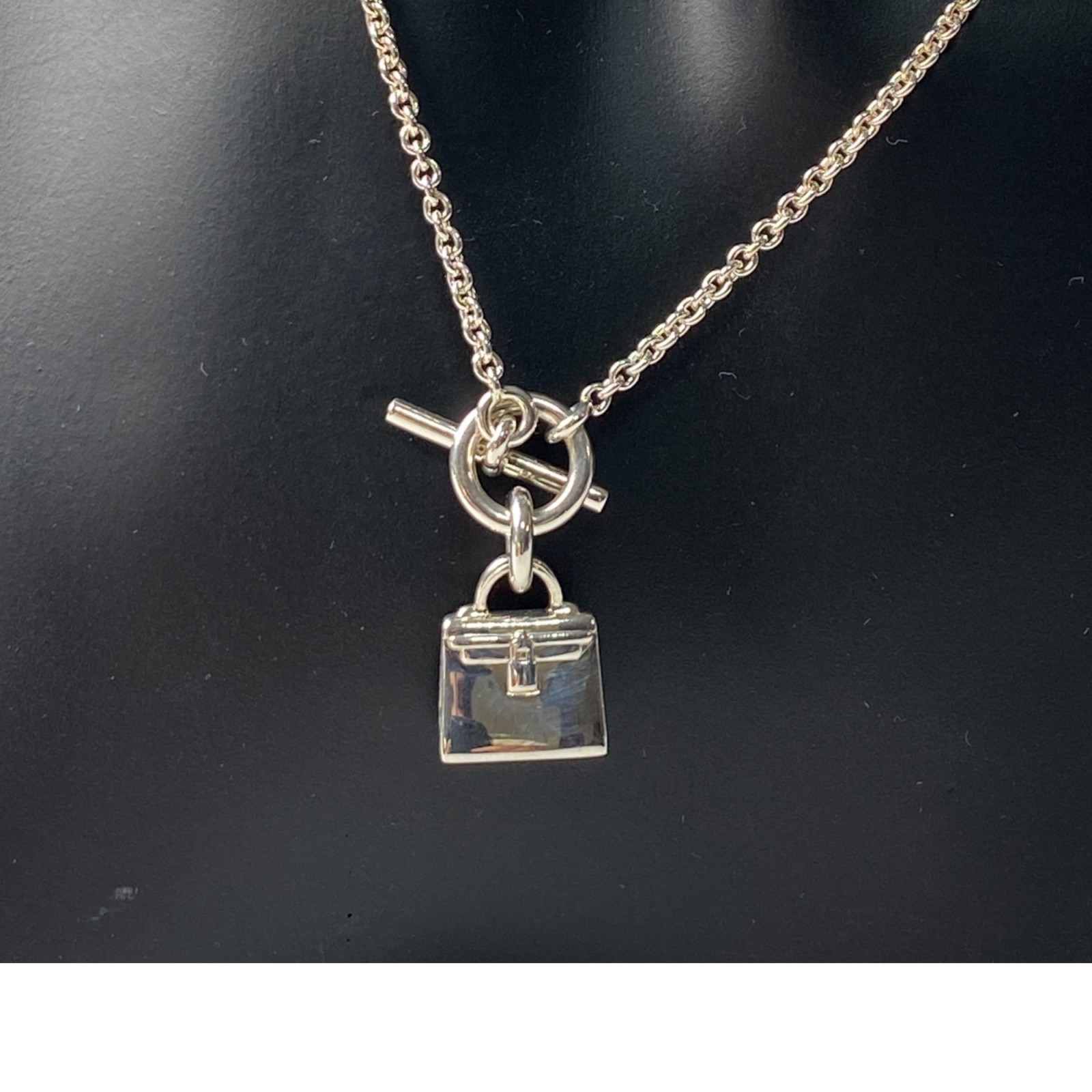 楽天市場】エルメス HERMES ネックレス アミュレットバーキン