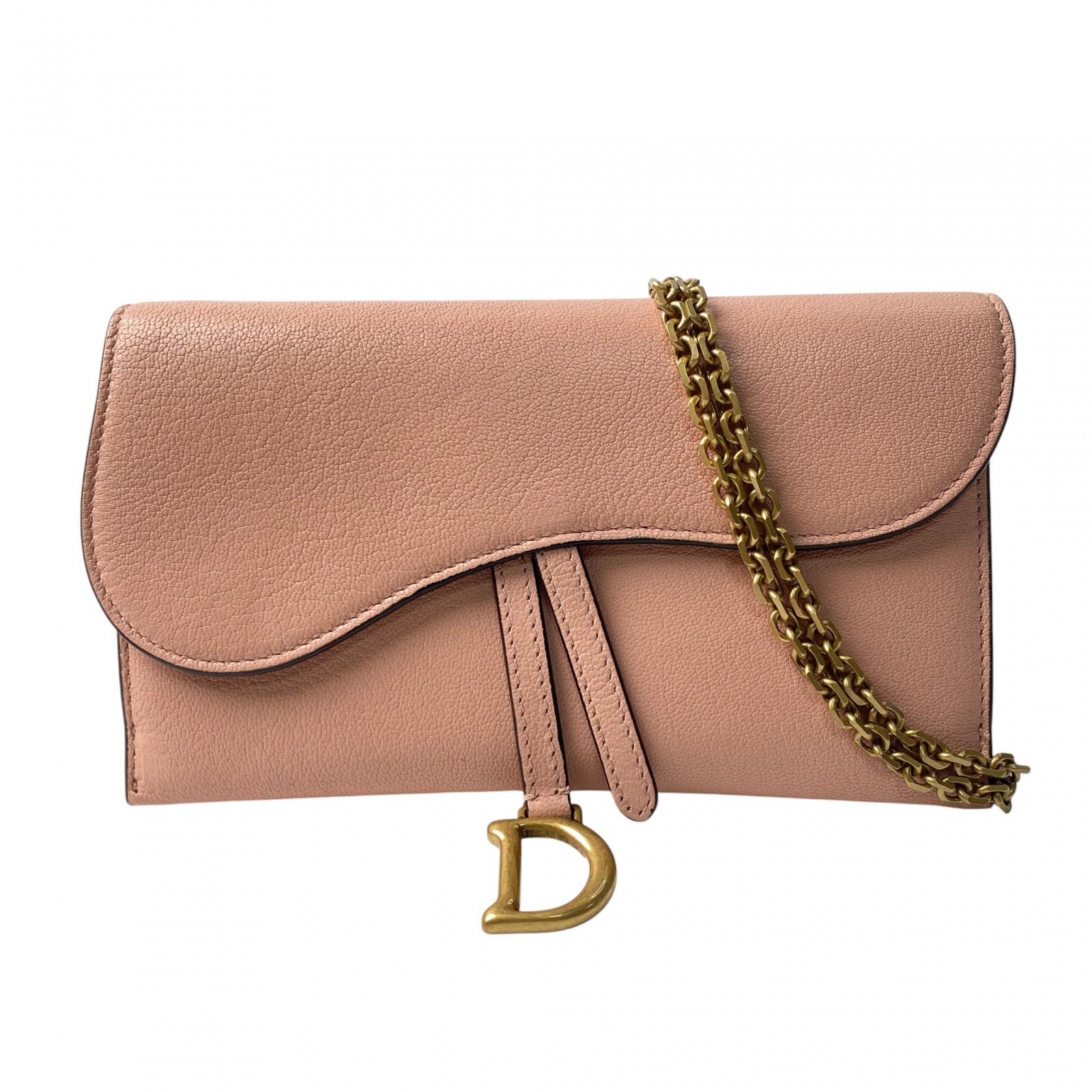 ディオール DIOR レディース チェーン ショルダー ウォレット ショルダーバッグ 斜めがけ クロスボディ【中古】