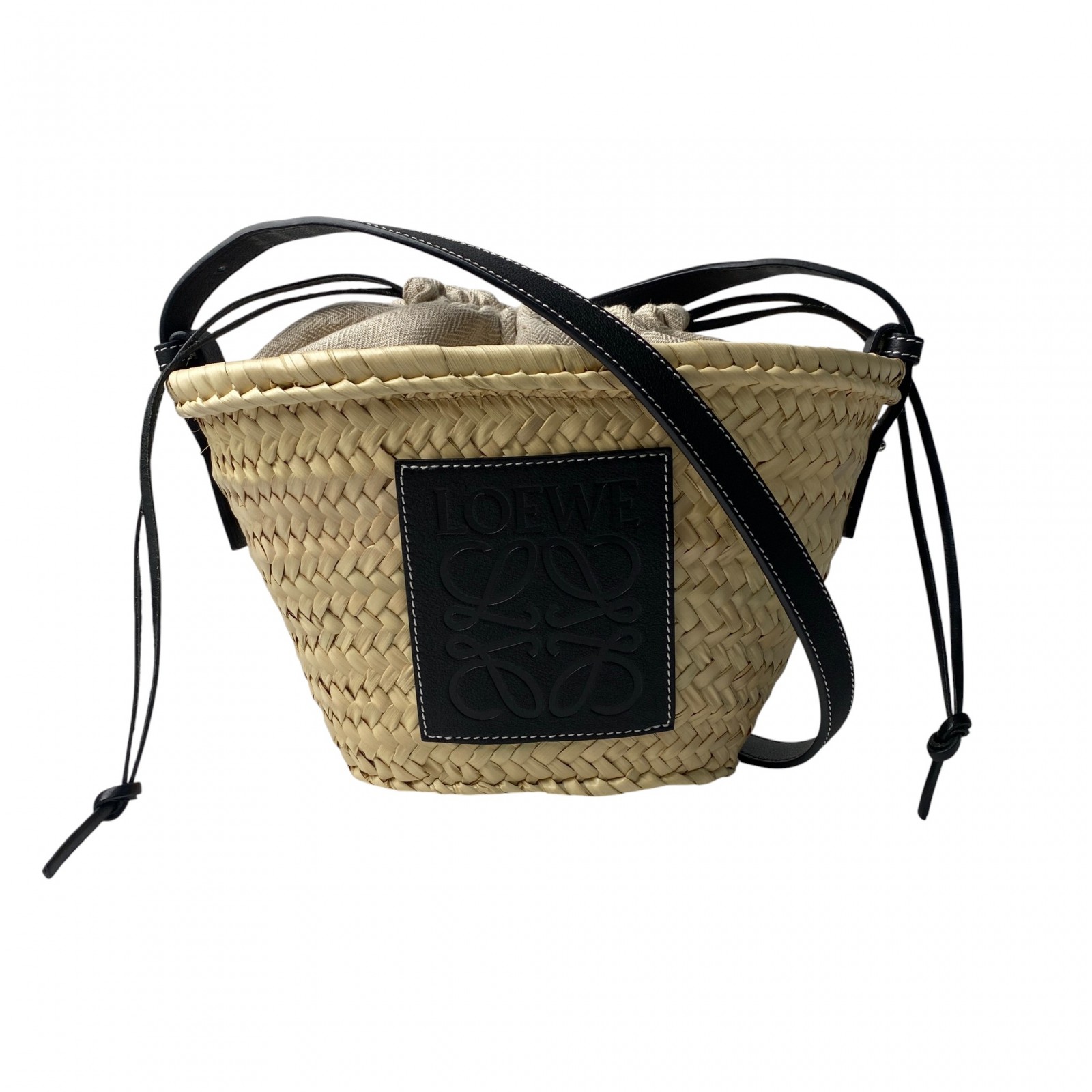 未使用 ロエベ LOEWE レディース カゴバッグ ショルダーバッグ 斜めがけ クロスボディ【中古】