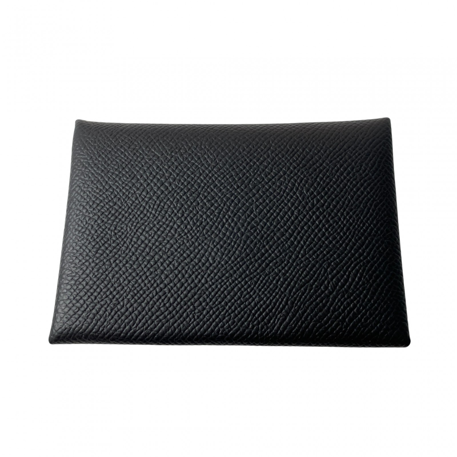 未当てはめる エルメス HERMES レディース カルヴィデュオ 黒 エプソン W目じるし【中古】