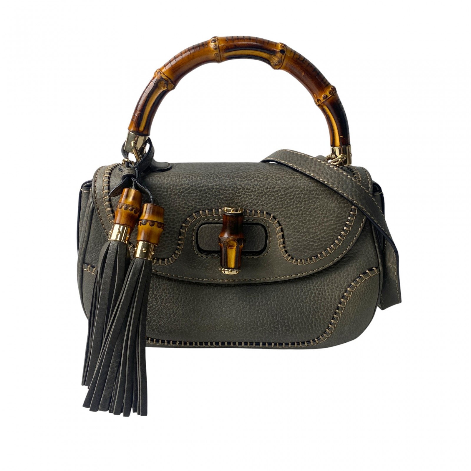 グッチ GUCCI レディース GMRBD バンブー 2way ショルダーバッグ ハンドバッグ 斜めがけ クロスボディ【中古】 68,640円