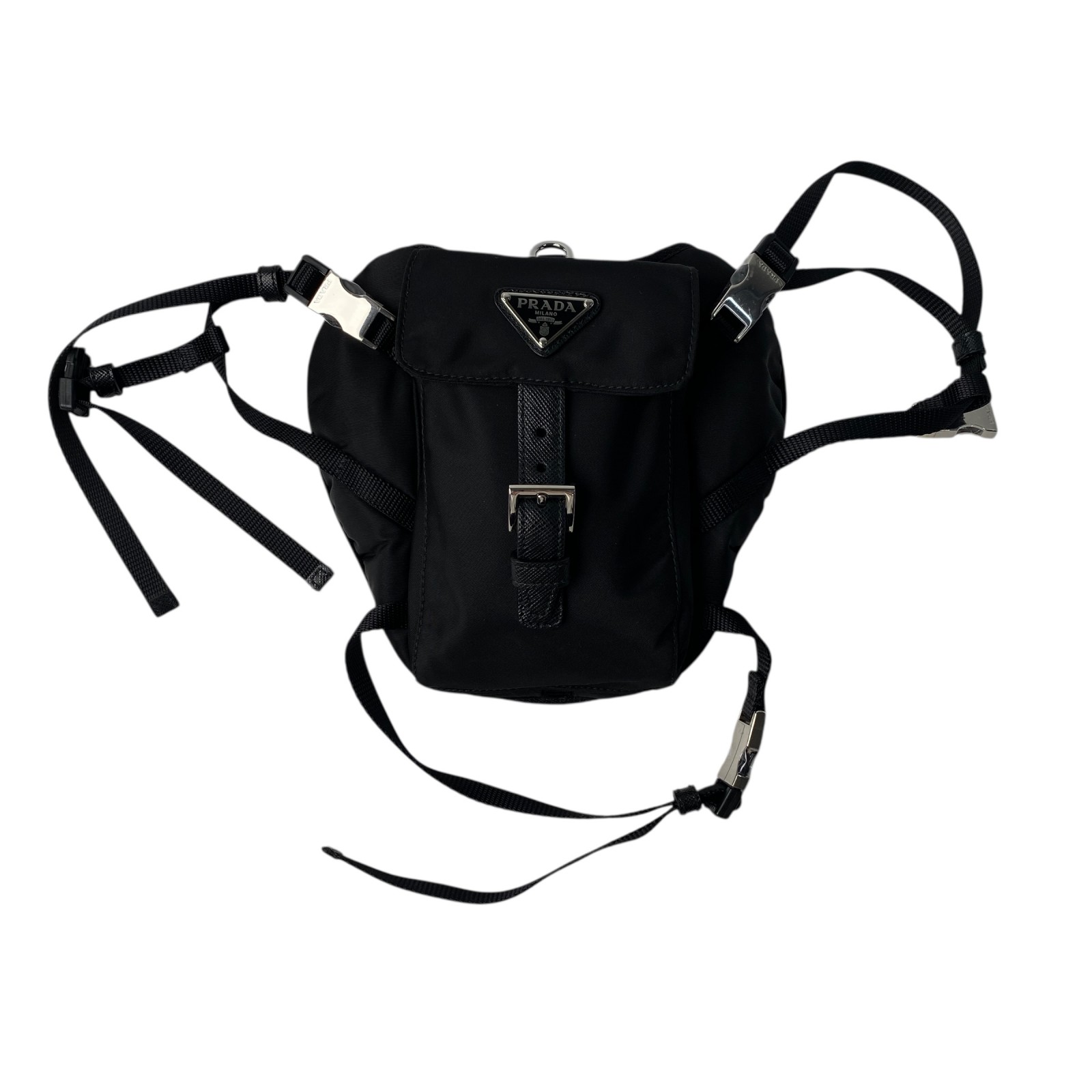 美品 プラダ PRADA ハーネス 犬用 SM 2YX003【中古】