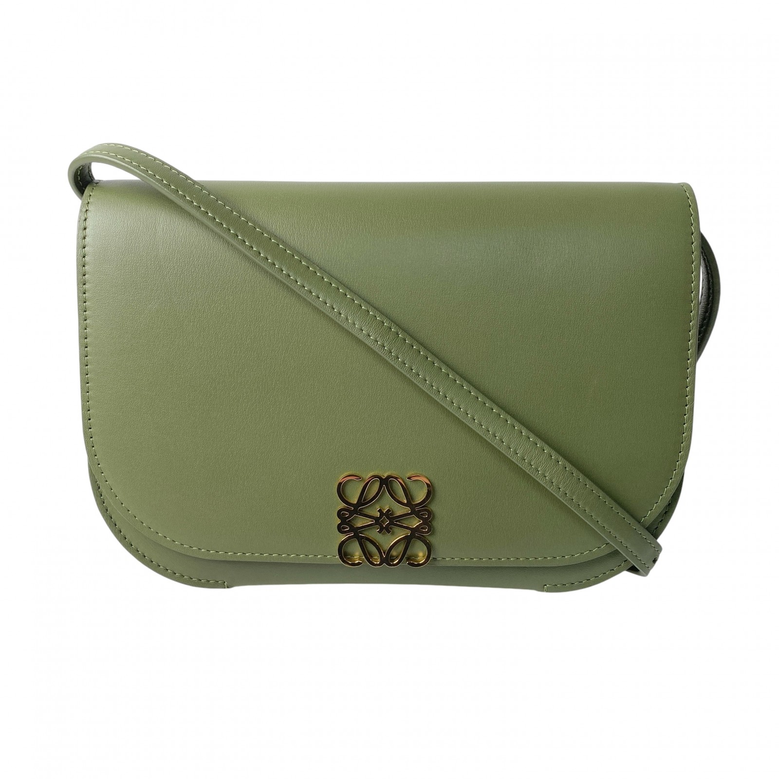 美品 ロエベ LOEWE レディース ゴヤ 手風琴 ショルダーバッグ A896O44X01 曲がったがけ 差し交わす上半身【中古】