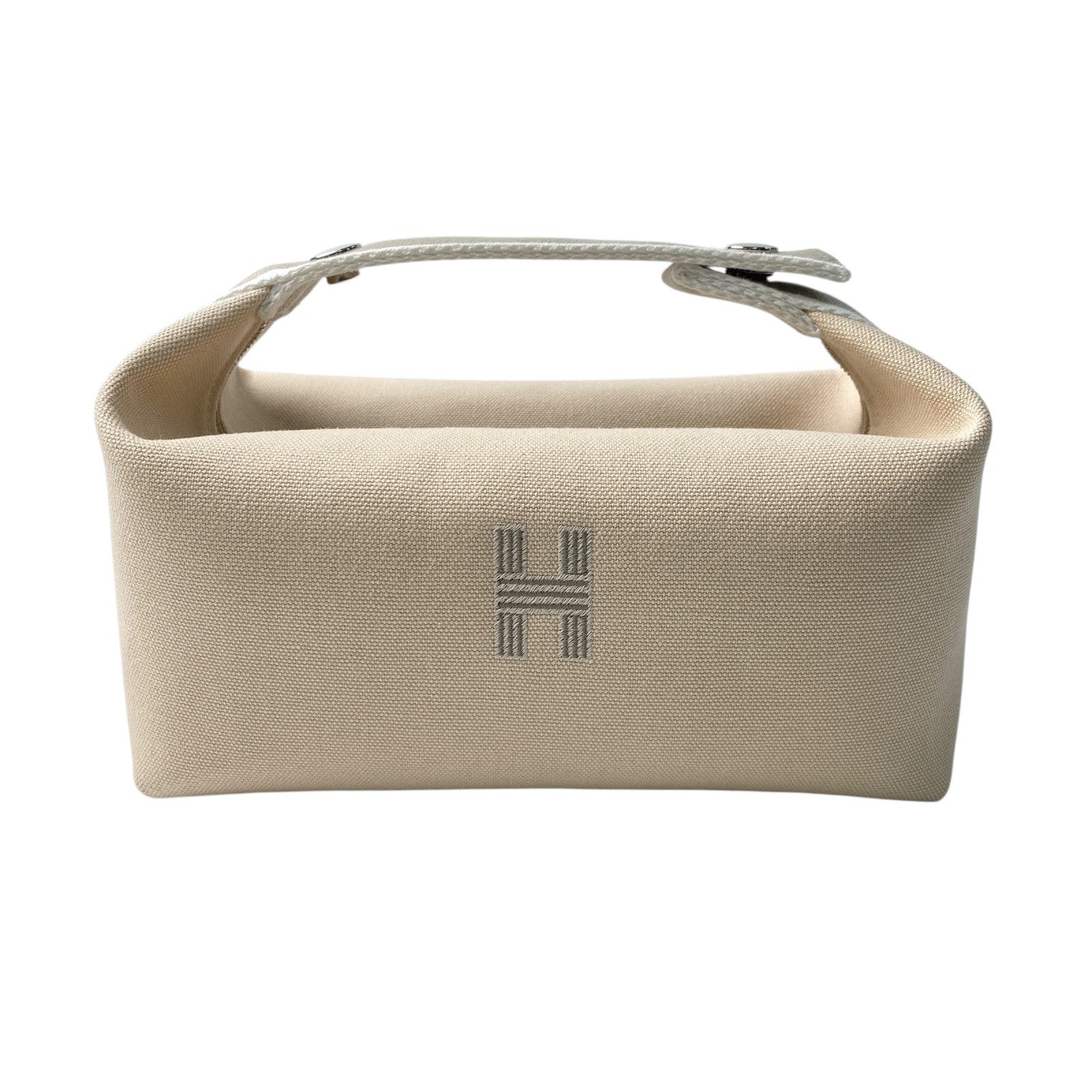 新品同様 エルメス HERMES レディース ブリッドアブラックPM ナチュラル ハンドバッグ【中古】