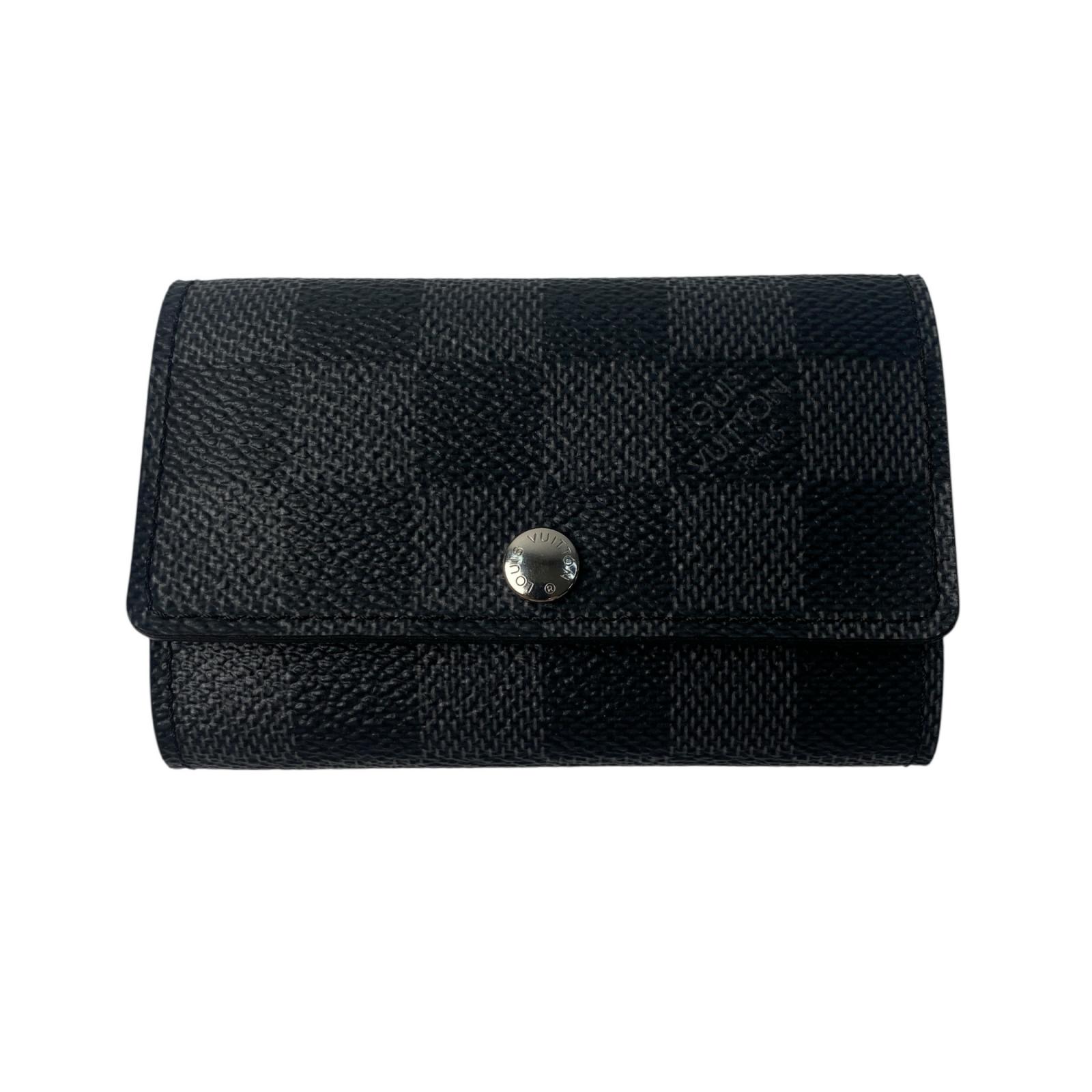 未使用 ルイ ヴィトン LOUIS VUITTON メンズ ダミエグラフィット 6連 キーケース CT4048【中古】