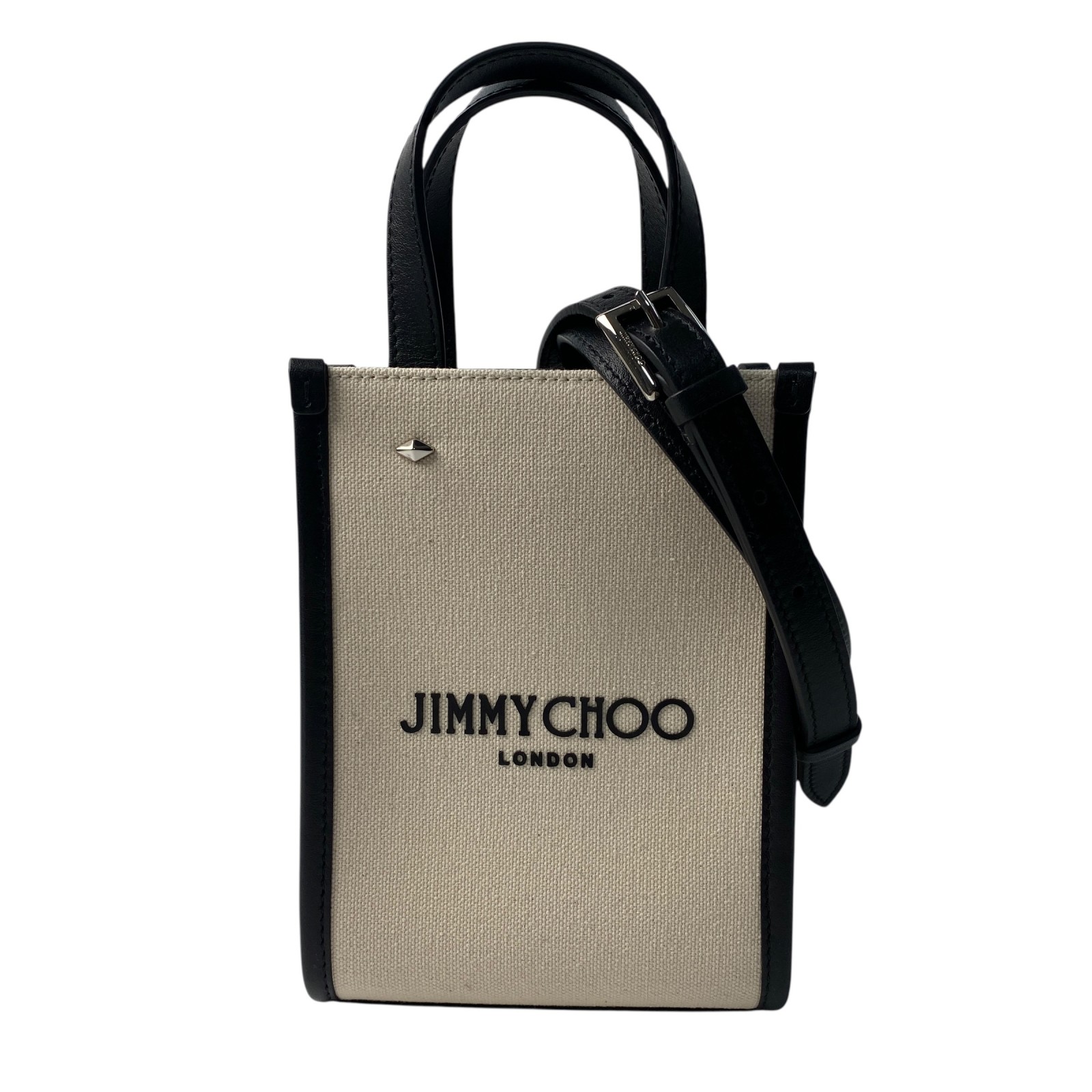 新品同様 ジミーチュウ JIMMY CHOO レディース 2way ショルダーバッグ ハンドバッグ 斜めがけ クロスボディ【中古】