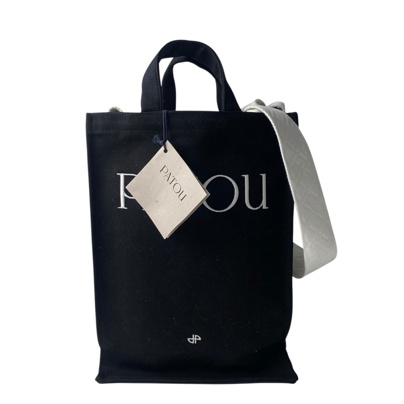 未使用 パトゥ PATOU キャンバス ショルダーバッグ ハンドバッグ 2way レディース【中古】