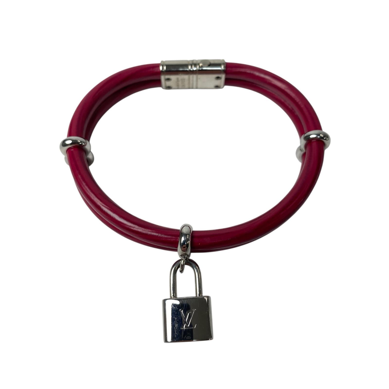 ルイヴィトン LOUIS VUITTON カデナ レザー ブレスレット CA1103 レディース【中古】|ブランドSHOPエシカル