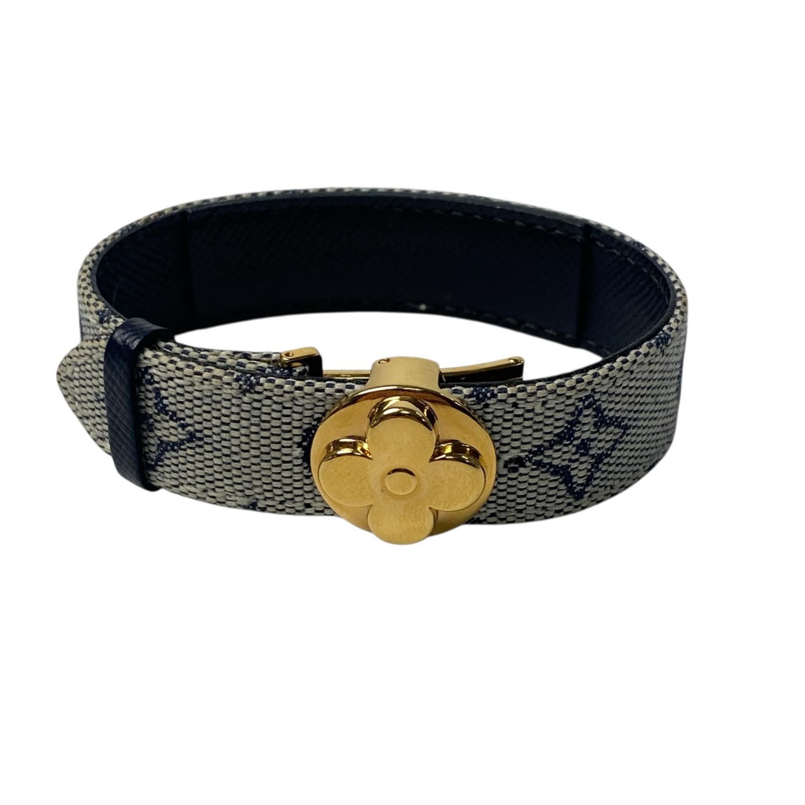 ルイ ヴィトン LOUIS VUITTON モノグラム ミニグッドラック ブレスレット M64540 レディース【中古】