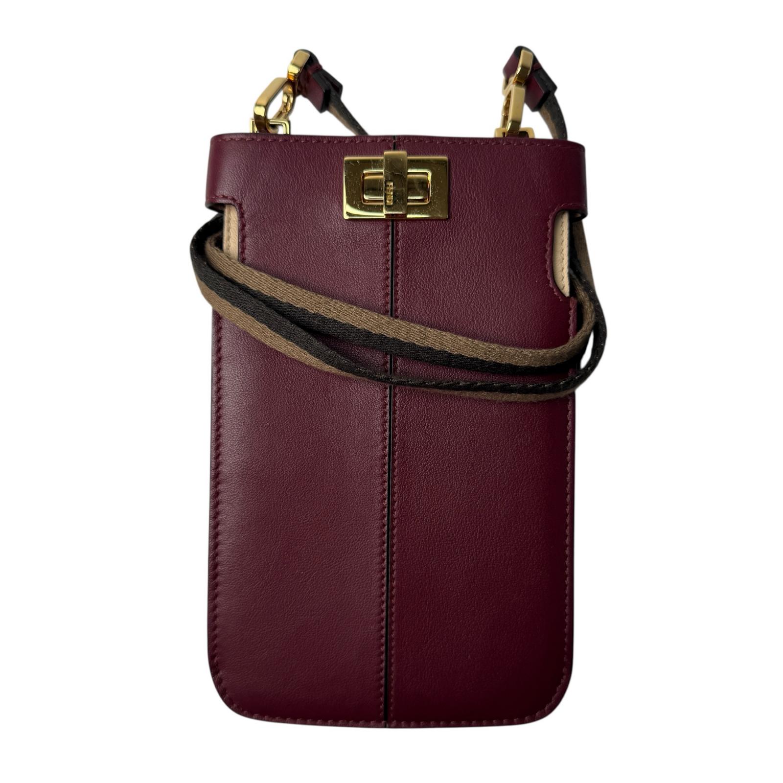 フェンディ FENDI ピーカブー なめし革 電話機車寄せ 肩部 8M0442 レディース【中古】