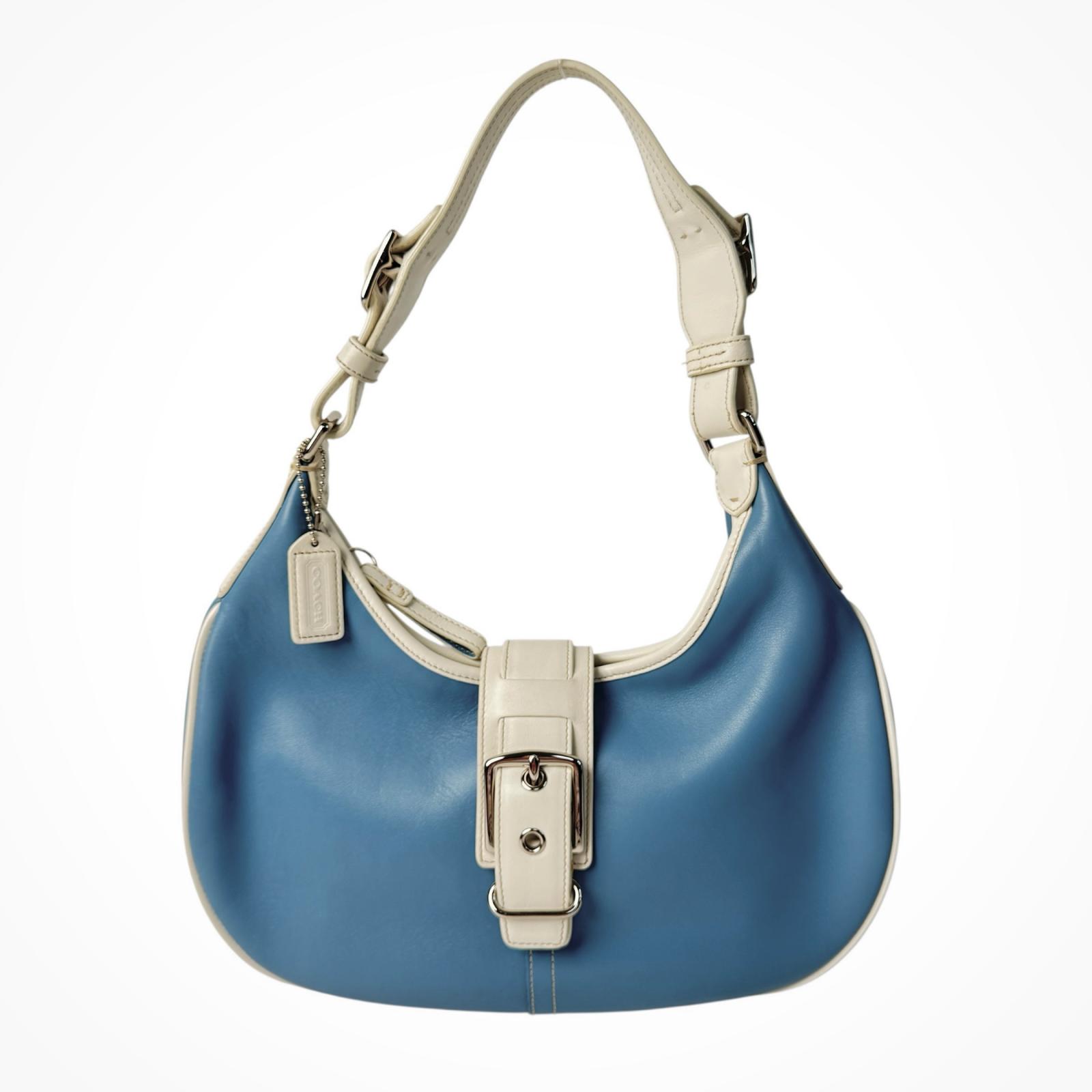 美品 コーチ職 COACH ソーホー 壱ショルダーバッグ なめし革 7548 レディース【中古】